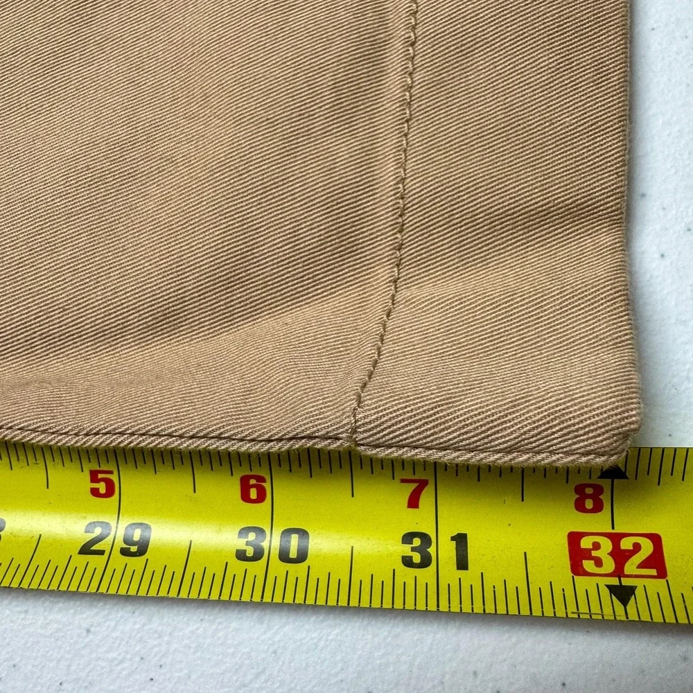 J Crew Pants Mens‎ 29 Khaki Flex Slim Chino Casual Flat Front Dress Cotton 31x32